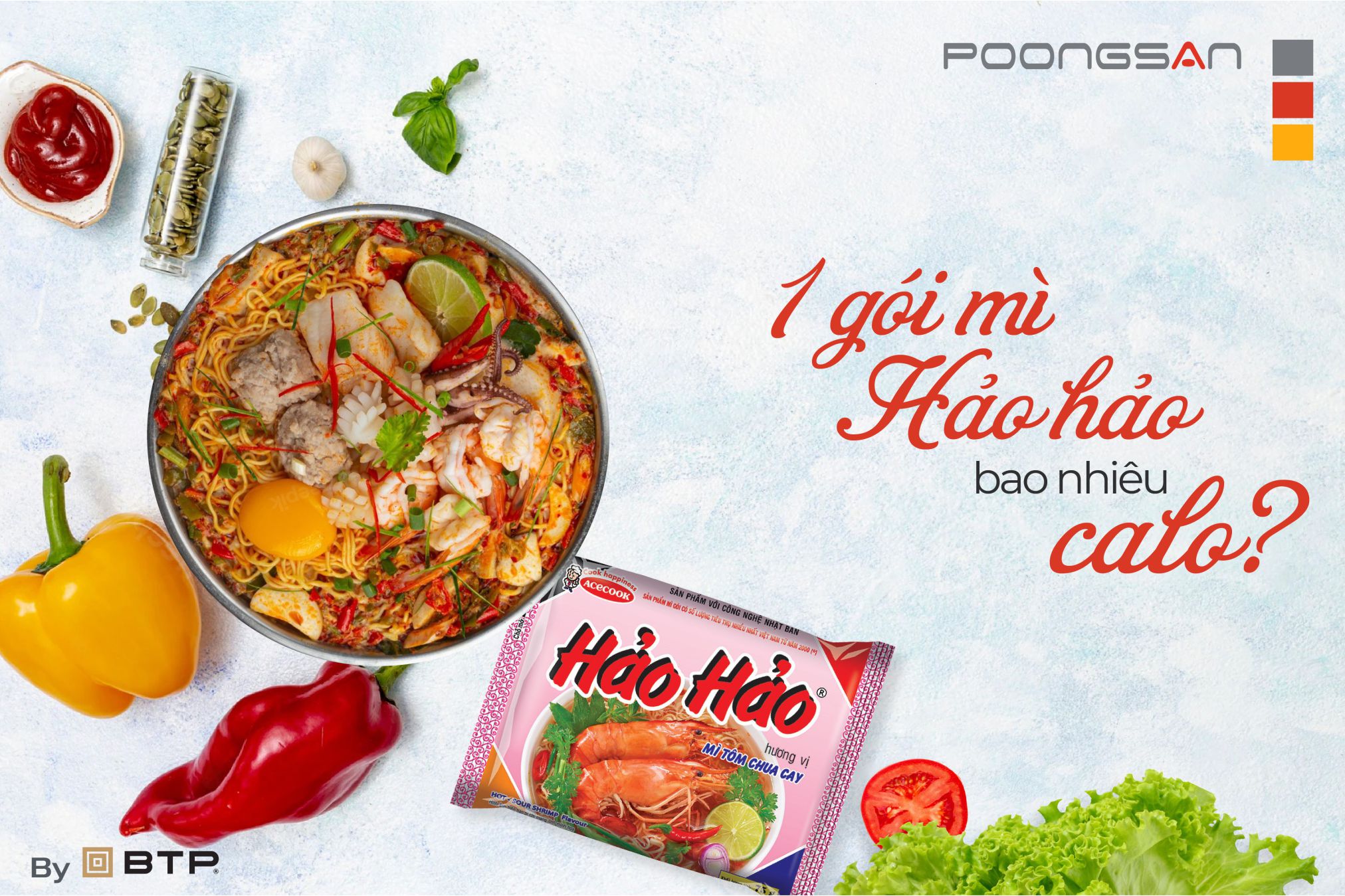 1 g&oacute;i m&igrave; Hảo Hảo bao nhi&ecirc;u calo? C&oacute; n&ecirc;n ăn thường xuy&ecirc;n kh&ocirc;ng?